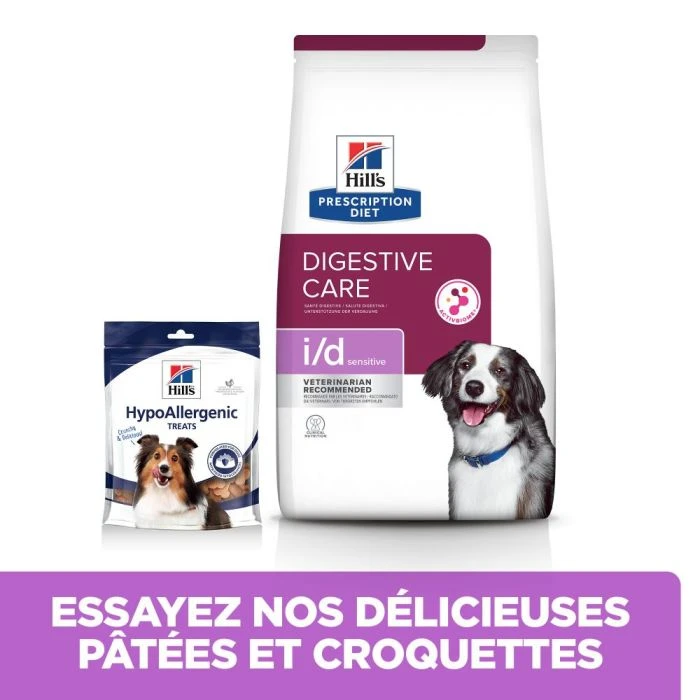 Hill's Prescription Diet I/D AB+ Sensitive Croquettes Pour Chien 1 Hill's Prescription Diet I/D AB+ Sensitive Croquettes Pour Chien