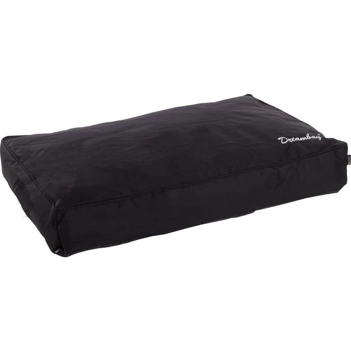 Flamingo Coussin Dreambay Rectangulaire+bord+fermeture Eclair Noir 100x65x15cm 1 Flamingo Coussin Dreambay Rectangulaire+bord+fermeture Eclair Noir 100x65x15cm