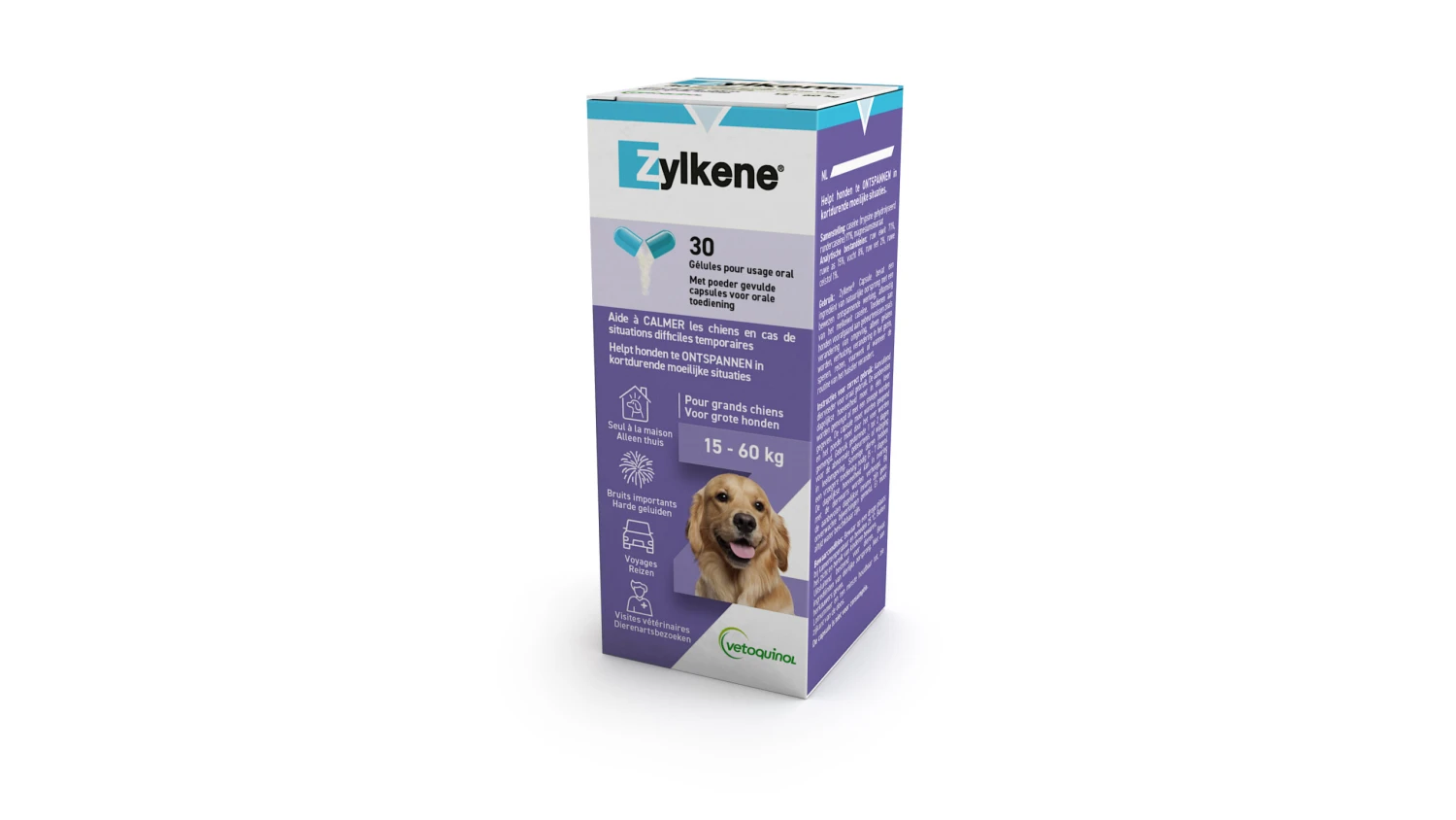 Zylkène 450mg Pour Grand Chien 30 Gélules 2 Zylkène 450mg Pour Grand Chien 30 Gélules – Image 2