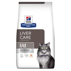 Hill's Prescription Diet L/D Croquettes Pour Chat Au Poulet