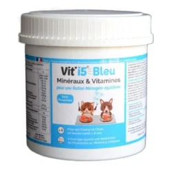 Vit'i5 Bleu (Remplace Les Vit'5 Canine Ca Et Vit'5 Little Ca) -Éco Pattes 11a5910a88662771cf514454e1a9eb056c27571898077c97789b5ae2307d68e9