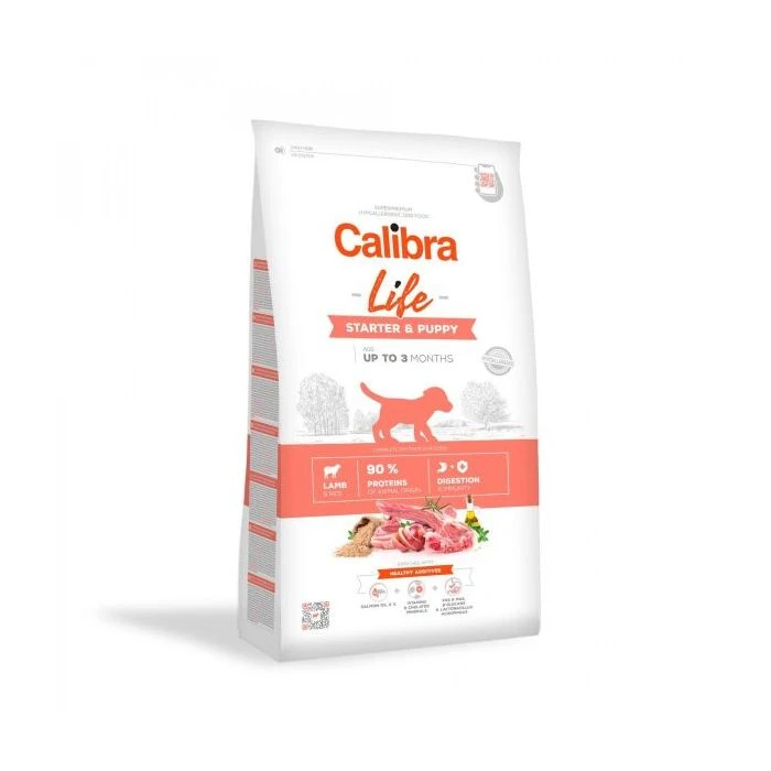 Calibra Hypoallergenic Chien Starter And Puppy 12kg 1 Calibra Hypoallergenic Chien Starter And Puppy 12kg