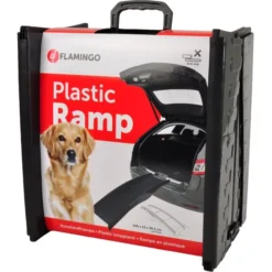 Flamingo Rampe Chien Pliante En Plastique 150x39,5x13