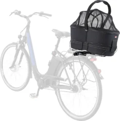 Trixie Panier De Vélo Pour Porte-bagage Large 29 × 49 × 60 Cm -Éco Pattes 349ee940f9e96d654e638aea2384b061c188cff4b2fe845e3efed34846ec20a1
