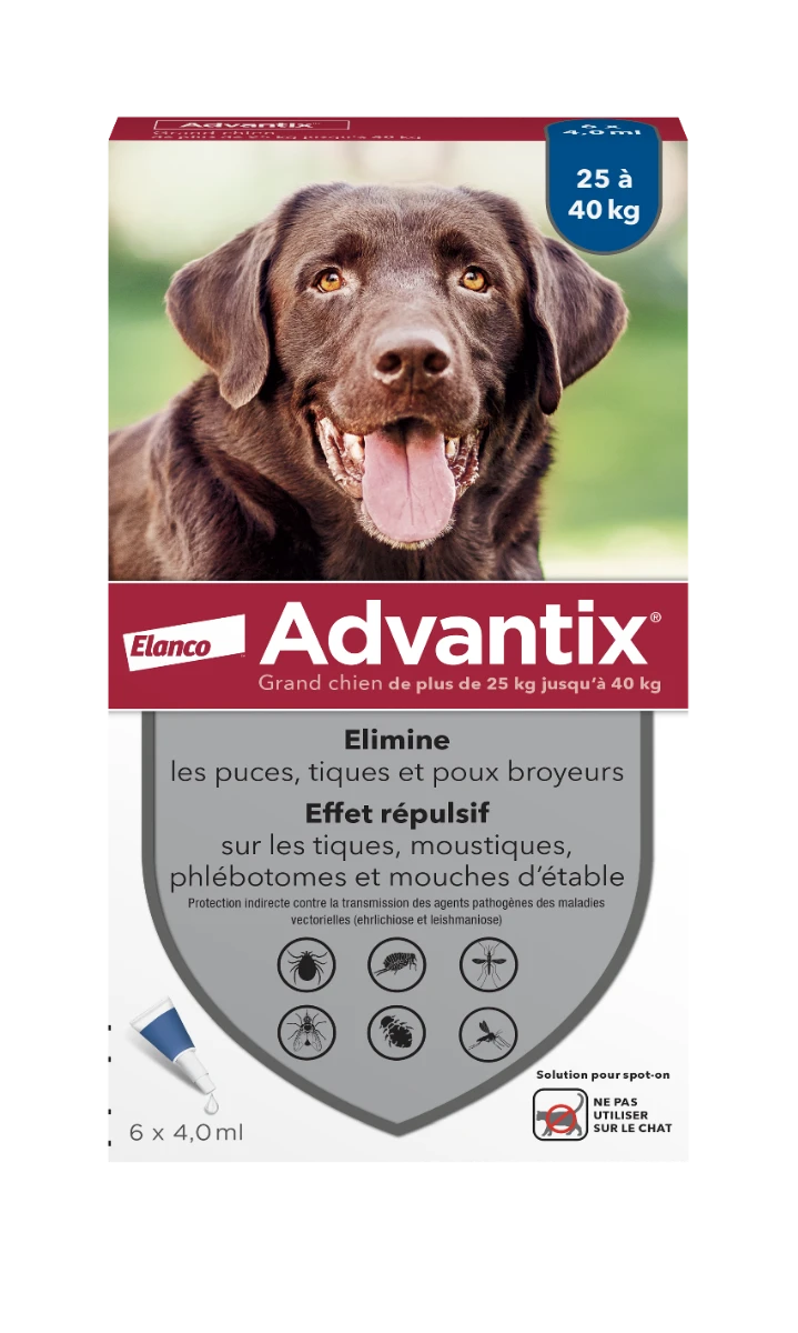 Bayer Advantix Grand Chien 25-40Kg 2 Bayer Advantix Grand Chien 25-40Kg – Image 2