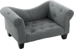 Flamingo Sofa Maximilien Gris 71x45x34cm -Éco Pattes 520605 E 01