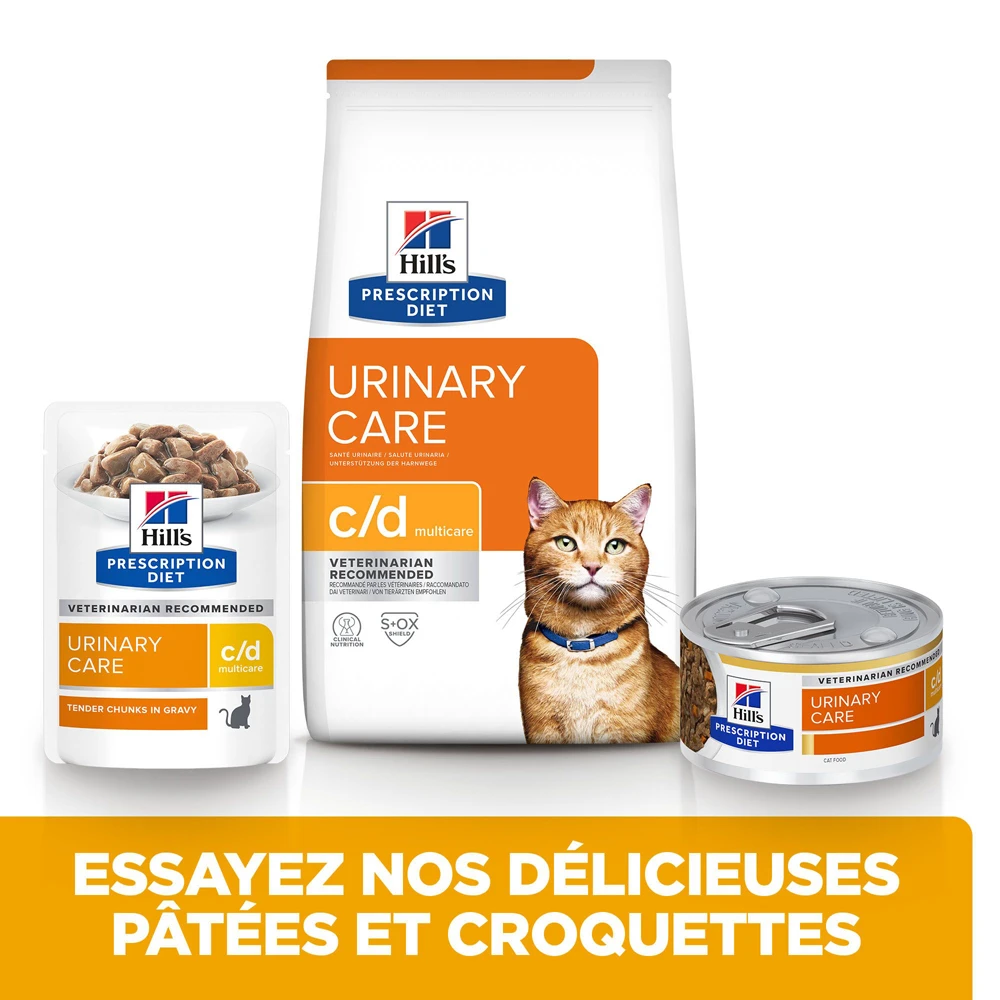Hill's Prescription Diet C/D Urinary Multicare Boîtes Pour Chat Au Poulet Et Légumes - 24 X 82g 6 Hill's Prescription Diet C/D Urinary Multicare Boîtes Pour Chat Au Poulet Et Légumes - 24 X 82g – Image 6