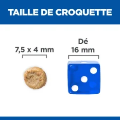 Hill's Science Plan Mature Adult Small & Mini Croquettes Pour Petit Chien Sénior Au Poulet -Éco Pattes 52742025407 3 science plan chien g small mini croquettes poulet