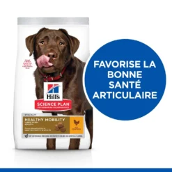 Hill's Science Plan Adult Healthy Mobility Croquettes Pour Grand Chien Au Poulet - 14Kg -Éco Pattes 52742026015 2 science plan healthy mobility chien adulte large croquettes poulet