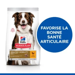 Hill's Science Plan Adult Healthy Mobility Croquettes Pour Chien Medium Au Poulet 14Kg -Éco Pattes 52742026138 2 science plan healthy mobility chien adulte medium croquettes poulet