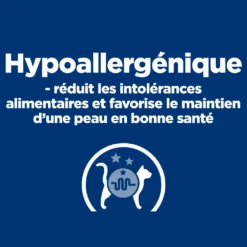 Hill's Prescription Diet D/D Pour Chat -Éco Pattes 52742027180 2 prescription diet chat d d croquettes canard petits pois