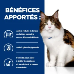 Hill's Prescription Diet W/D Multi Benefit Croquettes Et Boîtes Pour Chat Au Poulet -Éco Pattes 52742042251 4 prescription diet chat w d croquettes poulet