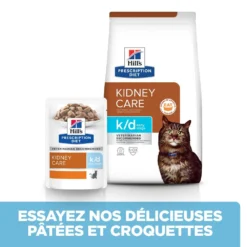 Hill's Prescription Diet K/D Early Stage Croquettes Pour Chat Au Poulet -Éco Pattes 52742043630 3 prescription diet chat k d early stage croquettes poulet 1