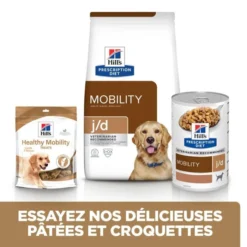 Hill's Prescription Diet J/D Mobility Croquettes Pour Chien Au Poulet