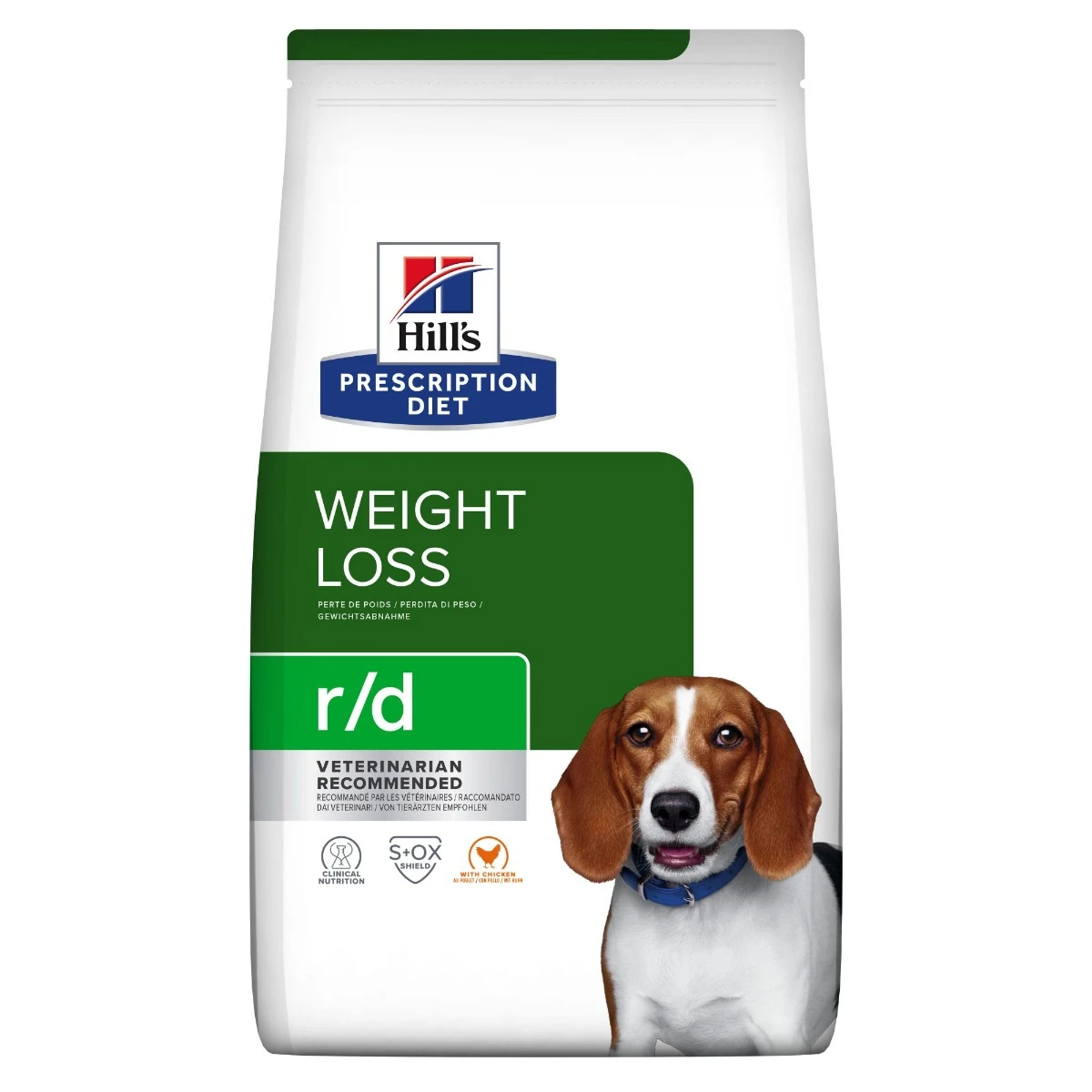 Hill's Prescription Diet R/D Croquettes Pour Chien Au Poulet 2 Hill's Prescription Diet R/D Croquettes Pour Chien Au Poulet – Image 2
