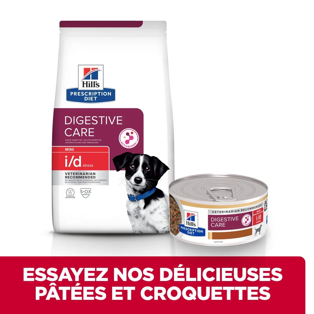 Hill's Prescription Diet I/D Stress Digestive Mini Pour Petit Chien Au Poulet 4 Hill's Prescription Diet I/D Stress Digestive Mini Pour Petit Chien Au Poulet – Image 4