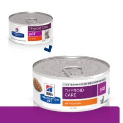 Hill's Prescription Diet Y/D Thyroïd Pour Chat -Éco Pattes 52742149608 0 prescription diet chat y d boite poulet