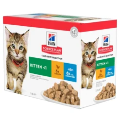 Hill's Science Plan Kitten Multipack 12 Sachets Repas Pour Chaton Poulet Et Poisson 14 Hill's Science Plan Kitten Multipack 12 Sachets Repas Pour Chaton Poulet Et Poisson -Éco Pattes 52742211503 1 1 science plan chaton sachet repas pack mixte poulet poisson