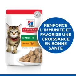 Hill's Science Plan Kitten Multipack 12 Sachets Repas Pour Chaton Poulet Et Poisson 17 Hill's Science Plan Kitten Multipack 12 Sachets Repas Pour Chaton Poulet Et Poisson -Éco Pattes 52742211503 2 science plan chaton sachet repas pack mixte poulet poisson