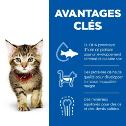 Hill's Science Plan Kitten Multipack 12 Sachets Repas Pour Chaton Poulet Et Poisson 18 Hill's Science Plan Kitten Multipack 12 Sachets Repas Pour Chaton Poulet Et Poisson -Éco Pattes 52742211503 3 science plan chaton sachet repas pack mixte poulet poisson