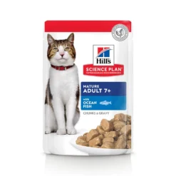 Hill's Science Plan Mature Adult Multipack 12 Sachets Repas Pour Chat Sénior Poulet Et Poisson 12 X 85g -Éco Pattes 52742212005 1 3 science plan chat g mature sachet repas pack mixte poulet poisson