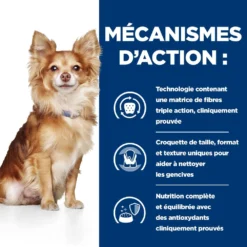 Hill's Prescription Diet T/D Pour Petit Chien -Éco Pattes 52742402109 5 prescription diet chien t d mini croquettes poulet
