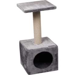 Flamingo Arbre à Chat Charles Gris 30x30x64,5cm