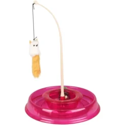Flamingo Jouet Chat Tibo Circuit Rond 27,5x27,5x38cm