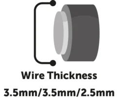 Flamingo Cage Pour Chien Mezo Noir XL 70x109x77cm -Éco Pattes 651724a3ab798d21cd8765f9d97cf41fb9dcbeaacf358bc71858970726fefa29