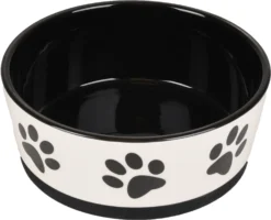 Flamingo Gamelle Chien Kenzo Céramique Antidérapante Noir/blanc 18cm 1130ml -Éco Pattes 66f11d04a433c29eaca967f6c80f8703c45aebdbef6364a7387a0a9159e1be5a