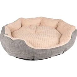 Flamingo Panier Pour Chien Zupo Octogonal Gris 75x65x18cm