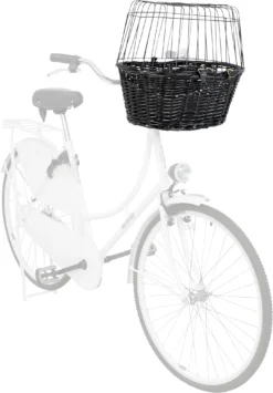Trixie Panier Avand De Vélo Pour Chien 50 × 41 × 35 Cm Noir -Éco Pattes 71d8ffdf01f12f7e0df4cf0b51cc844df4d56515eb330af2b49b381117694e5b