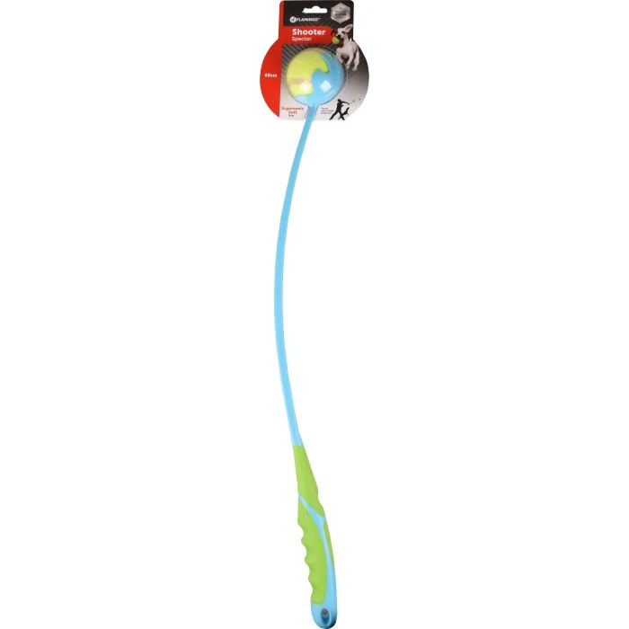 Flamingo Jouet Chien Shooter Spector Bleu/vert 68cm 1 Flamingo Jouet Chien Shooter Spector Bleu/vert 68cm