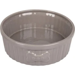 Flamingo Gamelle Chien Mabel Céramique Taupe 20,5cm 1510ml