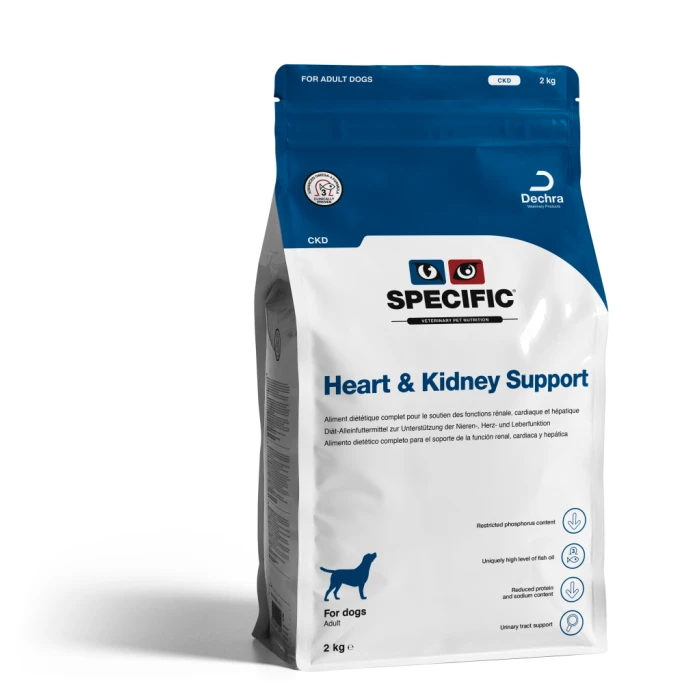 SPECIFIC CKD - CKW Heart Et Kidney Support Chien 1 SPECIFIC CKD - CKW Heart Et Kidney Support Chien