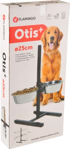 Flamingo Gamelle Support En H Avec 2 Ecuelles Otis 2x25cm 2,5l -Éco Pattes 9de4c9576b74d128f382cfd3c51f4f5a3e1658d7461cea875656adb3099aec62 scaled