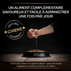 Purina PRO PLAN RELAX+ CHIEN ALIMENT COMPLEMENTAIRE - 225G -Éco Pattes PRO PLAN RELAX DOG SUPPLEMENT 225G 7 FR