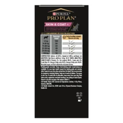 Purina PRO PLAN SKIN & COAT+ CHIEN ALIMENT COMPLEMENTAIRE - 225G -Éco Pattes PRO PLAN SKIN COAT DOG SUPPLEMENT 225G 3 FR