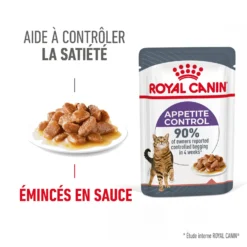 Royal Canin Appetite Control En Sauce Pour Chat 12 Sachets De 85g -Éco Pattes Royal Canin Appetite Control Care Gravy Chat FR 05