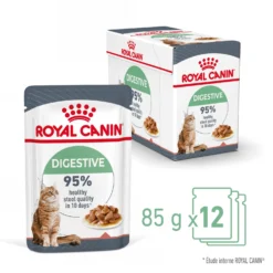 Royal Canin Digestive Care En Sauce Pour Chat 12 Sachets De 85g -Éco Pattes Royal Canin Digestive Care Gravy Chat FR 03
