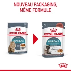 Royal Canin Hairball Care En Sauce Pour Chat 12 Sachets De 85g -Éco Pattes Royal Canin Hairball Care Gravy Chat FR 04