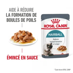 Royal Canin Hairball Care En Sauce Pour Chat 12 Sachets De 85g -Éco Pattes Royal Canin Hairball Care Gravy Chat FR 05