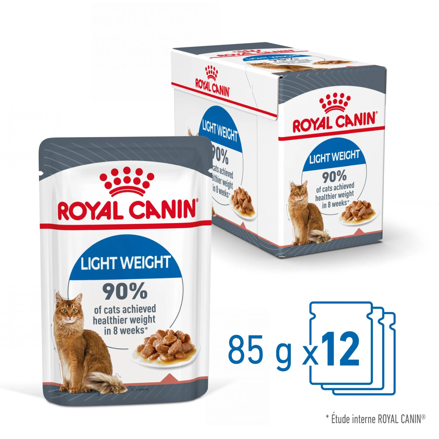 Royal Canin Light Weight Care En Sauce Pour Chat 12 Sachets De 85g 3 Royal Canin Light Weight Care En Sauce Pour Chat 12 Sachets De 85g – Image 3