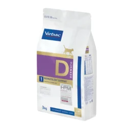 Produits populaires -Éco Pattes VET HPM Chat Dermatology Support 3Kg 1 FR