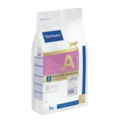 Virbac HPM Hypoallergy A2 Chat 3Kg -Éco Pattes VET HPM Chat Hypoallergy 2 Poisson 3Kg 2 FR