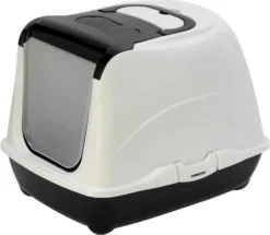 Flamingo Bac à Litière Loki Noir M 38x50x37cm -Éco Pattes a02f199df4281907478dca9b38d74e147a2a478e8c92b9c0da994ecded2440fd scaled