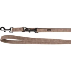 Flamingo Laisse D'Entrainement Delu Taupe 205cm 20mm