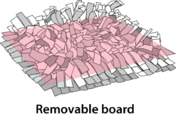 Flamingo Tapis à Renifler Amigo Rectangulaire + Fermeture Eclair Gris/vert 40x50cm -Éco Pattes a7cad997127f55e328f4d5e41bc273cf4924888c0479bd8b5f6f979035ff989d