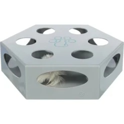 Trixie Jeu Pour Chat Plume Tournante Trixie Ø 22 Cm