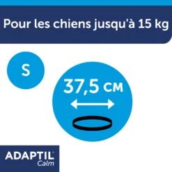 Adaptil Calm Collier S/M 37,5cm 12 Adaptil Calm Collier S/M 37,5cm -Éco Pattes adaptil collier s 4 FR
